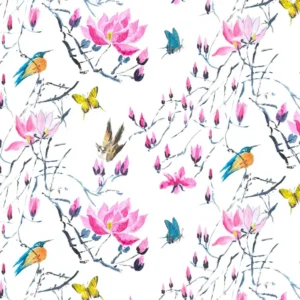 Designers Guild Madame Butterfly Peony Colourway